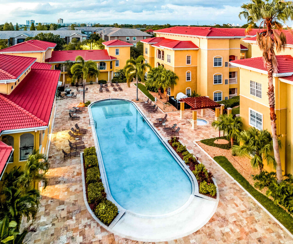 Casa Bella Gallery Aerial Pool