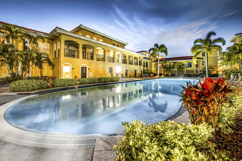 Pool View at Casa Bella Apartments